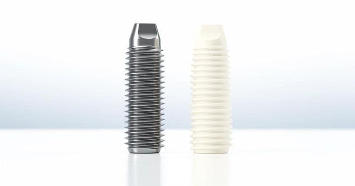 Impianti Dentali in Zirconia vs Titanio: Guida Basata sulle Evidenze
