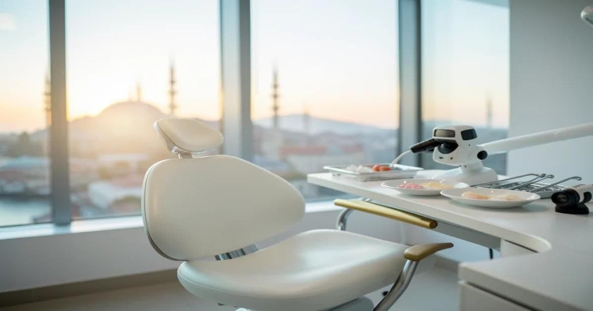 Türkiye diş kaplama - modern İstanbul kliniği profesyonel estetik diş hekimliği ekipmanlarıyla