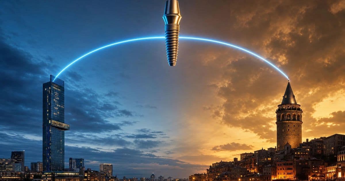 Manchester'dan İstanbul'a diş implantı — Kuzey-Batı İngiliz hastanın MAN havalimanından Greater Manchester sonrası bakım koordinasyonuna uzanan yolculuğu